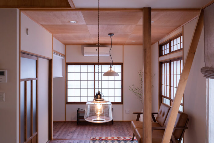 リフォーム施工事例：郡山市　古さを生かし、定石を無視する天然素材で時を慈しむ家