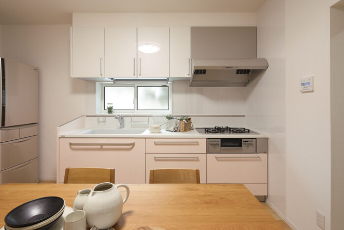 リフォーム施工事例：郡山市　キッチンリフォーム　ダイニングキッチン