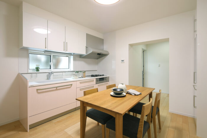 リフォーム施工事例：郡山市　キッチンリフォーム　ダイニングキッチン