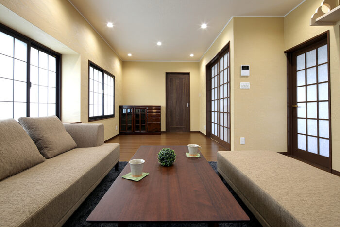 リフォーム施工事例：須賀川市　フルリフォーム　和の趣を感じるモダンテイスト