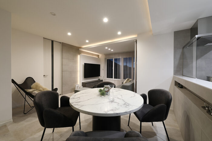 リフォーム施工事例：須賀川市　LDKリフォーム　ホテルライクの上質空間