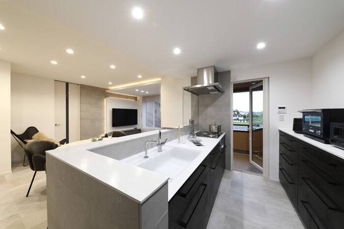 リフォーム施工事例：須賀川市　LDKリフォーム　ホテルライクの上質空間