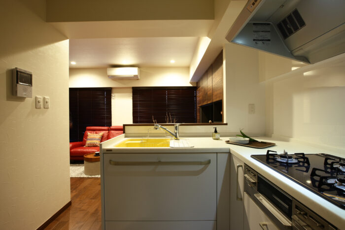 リフォーム施工事例：福島市　「収納家具で魅せる」マンションリノベーション