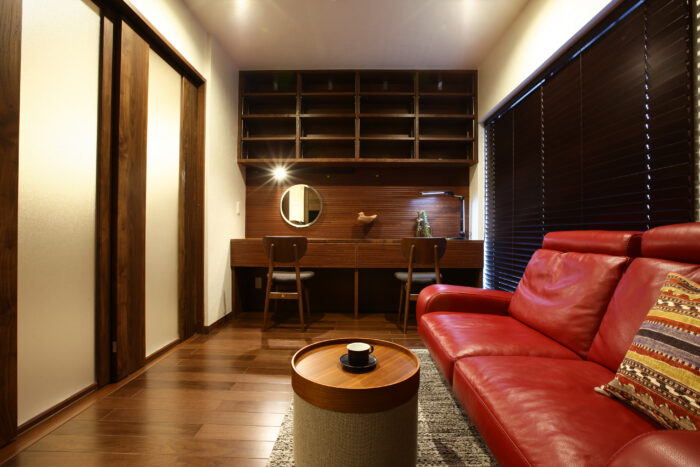 リフォーム施工事例：福島市　「収納家具で魅せる」マンションリノベーション