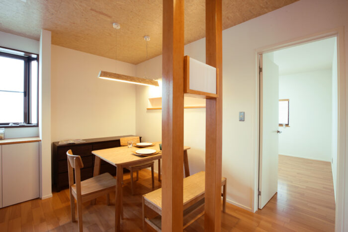 リフォーム施工事例：郡山市　限られたスペースを生かした家族空間