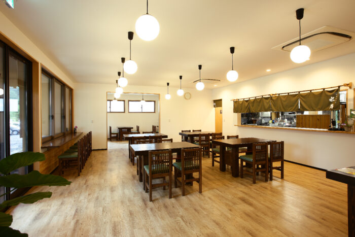 リフォーム施工事例：白河市　新しいのにどこか懐かしいお団子屋さん