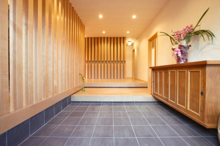 リフォーム施工事例：石川町　旅館風玄関のある家～S様邸親世帯～