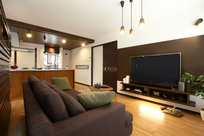 リフォーム施工事例：福島市　大人の平屋建て1LDK〜家を遊ぶリノベーション〜