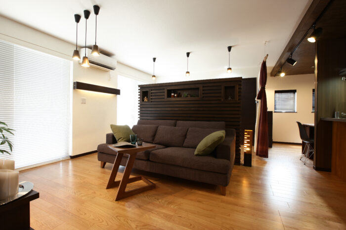 リフォーム施工事例：福島市　大人の平屋建て1LDK〜家を遊ぶリノベーション〜