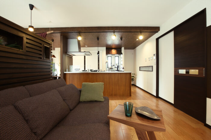 リフォーム施工事例：福島市　大人の平屋建て1LDK〜家を遊ぶリノベーション〜