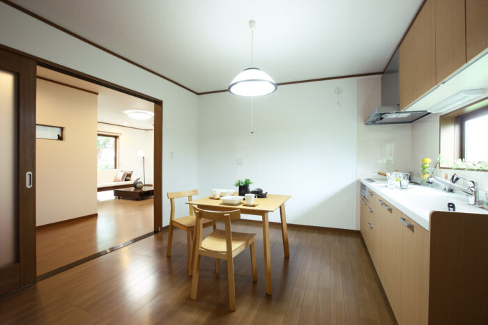 リフォーム施工事例：キッチンリフォーム　新築のような住宅再生リフォーム