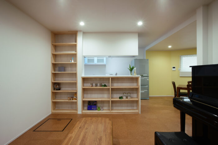 リフォーム施工事例：キッチンリフォーム　大人と子供が共有できる明るく楽しく過ごせる空間