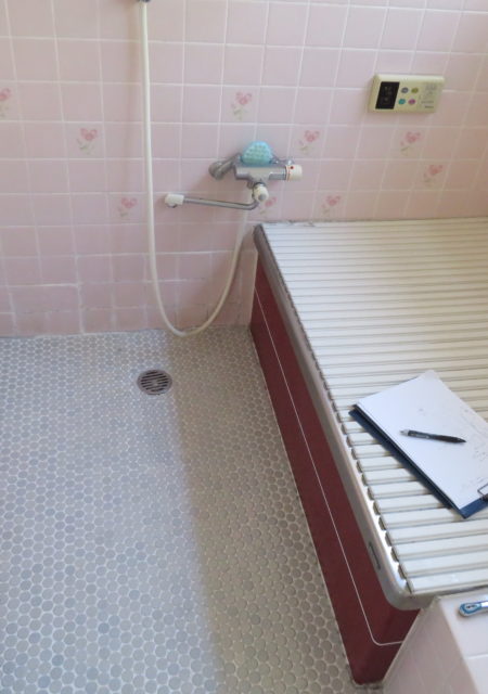 リフォーム施工事例：あったかお風呂リフォーム Before