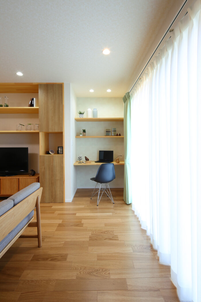 リフォーム施工事例:福島市 好きな和の雰囲気を空間に調和させた、家族みんなの“時”を楽しむ住まい