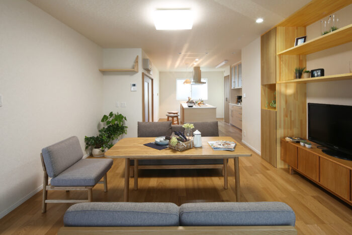 リフォーム施工事例:福島市 好きな和の雰囲気を空間に調和させた、家族みんなの“時”を楽しむ住まい