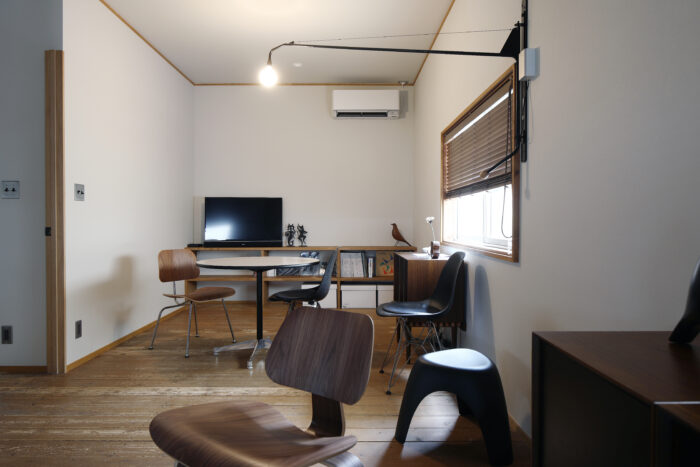 リフォーム施工事例:田村郡三春町 こだわりを詰め込んだ、ミッドセンチュリーなフルリフォーム