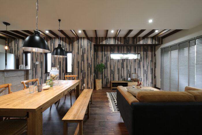 リフォーム施工事例:白河市 ヴィンテージテイストの二世帯住宅リフォーム