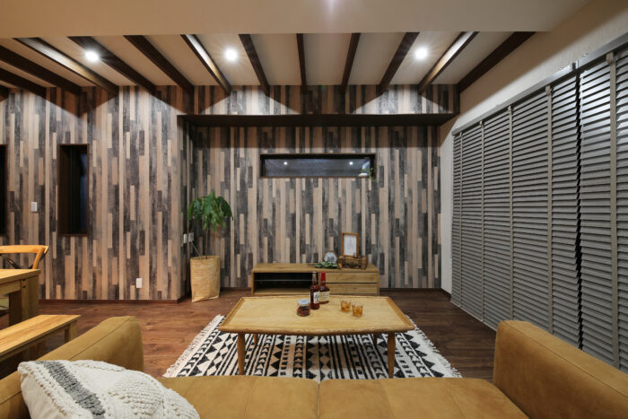 リフォーム施工事例:白河市 ヴィンテージテイストの二世帯住宅リフォーム