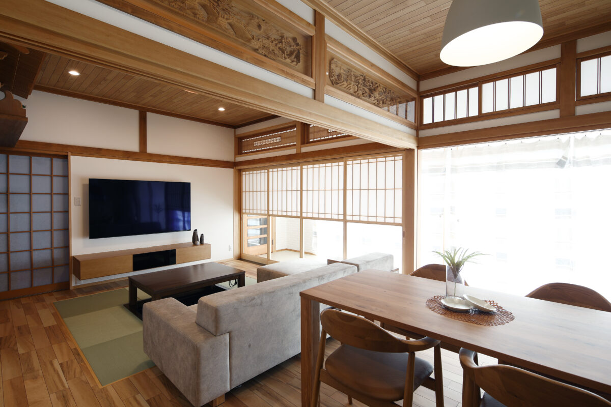 リフォーム施工事例：福島市　家族の想いをつなぐ和モダンな家へ、全面リフォーム