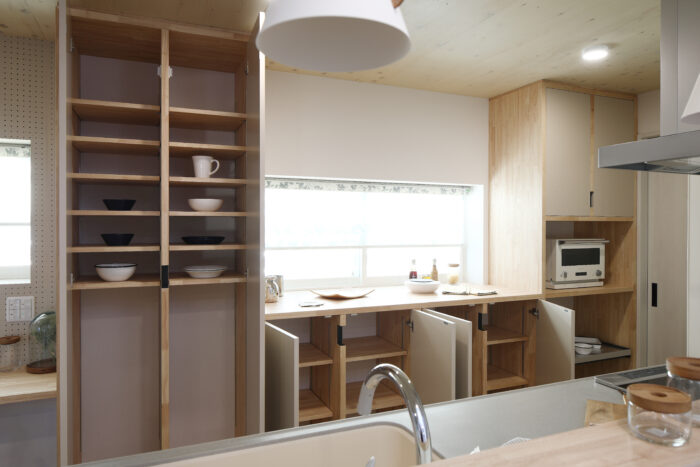 リフォーム施工事例:郡山市 柔らかくあたたかい雰囲気のLDKリフォーム