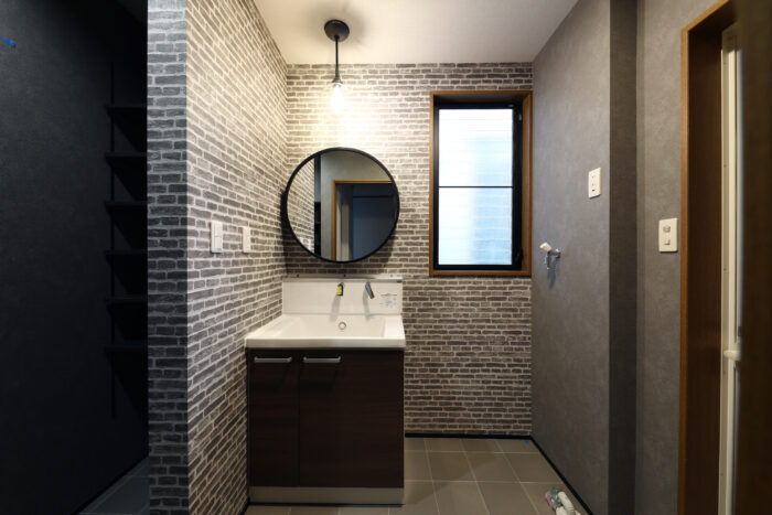 リフォーム施工事例:郡山市 ブリックタイルが映える空間へフルリフォーム