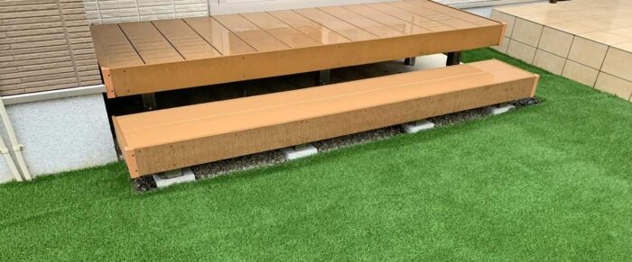 リフォーム施工事例:福島市 子どもが寝ころべる庭へエクステリアリフォーム