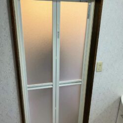 オノヤ 須賀川リフォームショールーム ブログ「須賀川市　浴室折れ戸交換工事」