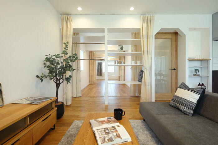 リフォーム施工事例：郡山市　風が通るスロウカフェ空間へフルリフォーム