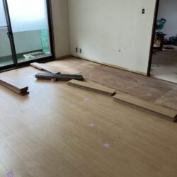 オノヤ 福島リフォームショールーム ブログ「福島市　マンションリフォーム　カーペットからフローリング」