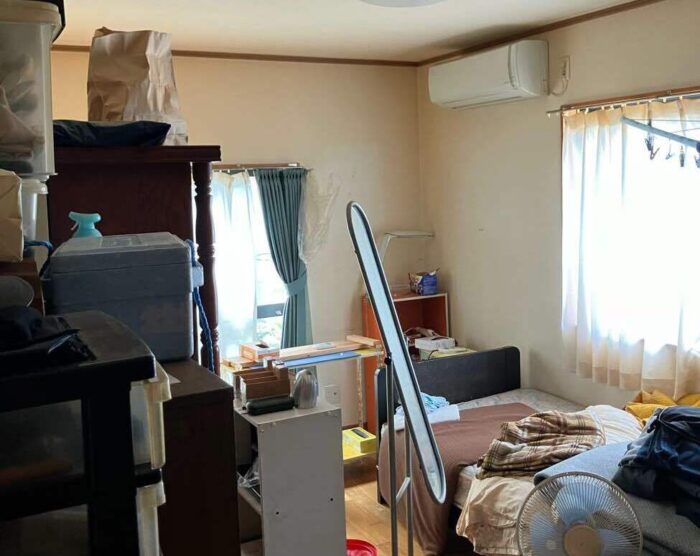 リフォーム施工事例:須賀川市 光が満ちる、心地よい白い部屋へ 内装リフォーム Before