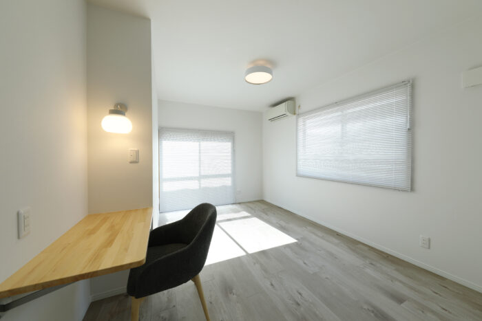リフォーム施工事例:須賀川市 光が満ちる、心地よい白い部屋へ 内装リフォーム After