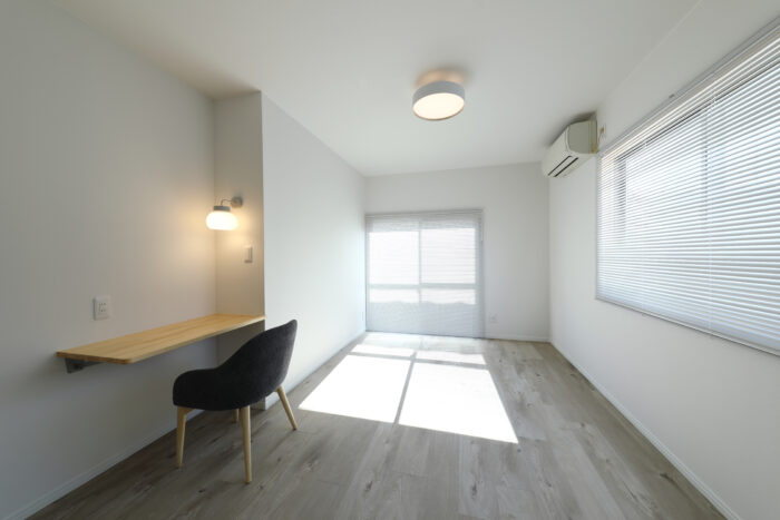 リフォーム施工事例：須賀川市　光が満ちる、心地よい白い部屋へ 内装リフォーム