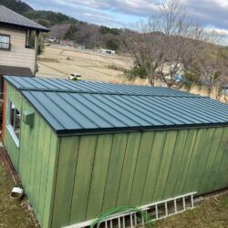 オノヤ 郡山リフォームショールーム ブログ「郡山市　倉庫屋根リフォーム工事」