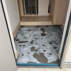 オノヤ 須賀川リフォームショールーム ブログ「須賀川市　玄関タイル貼替リフォーム工事①」