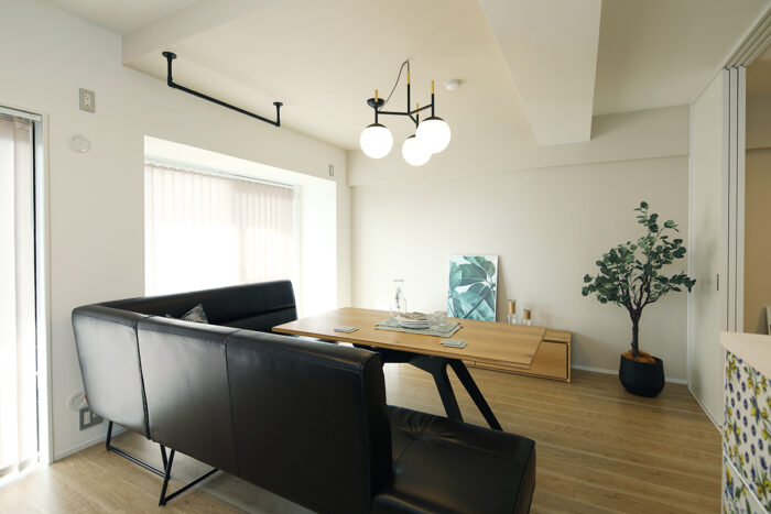 リフォーム施工事例:郡山市 心地よさと機能美を両立した、北欧ナチュラルな空間