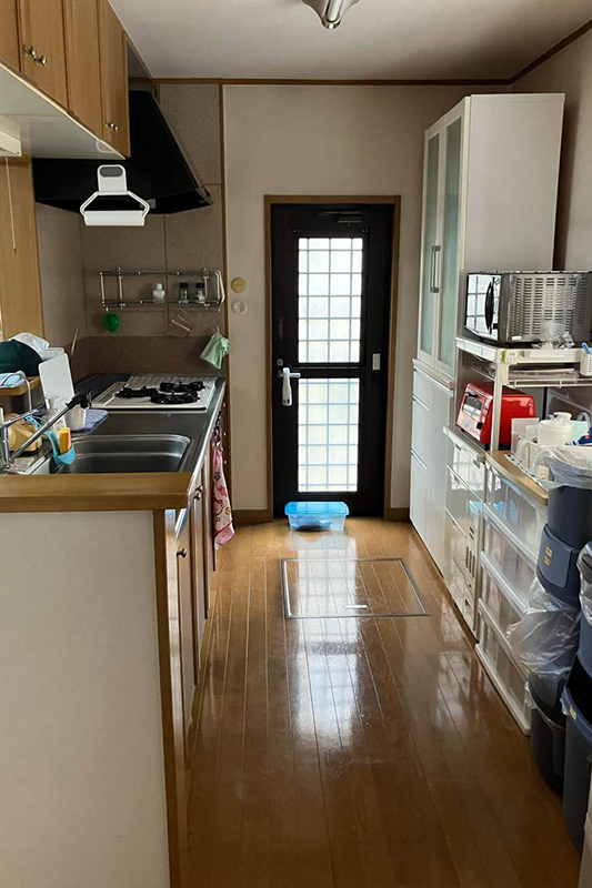 リフォーム施工事例:福島県 シンプルで住人思いの二世帯リフォーム Before