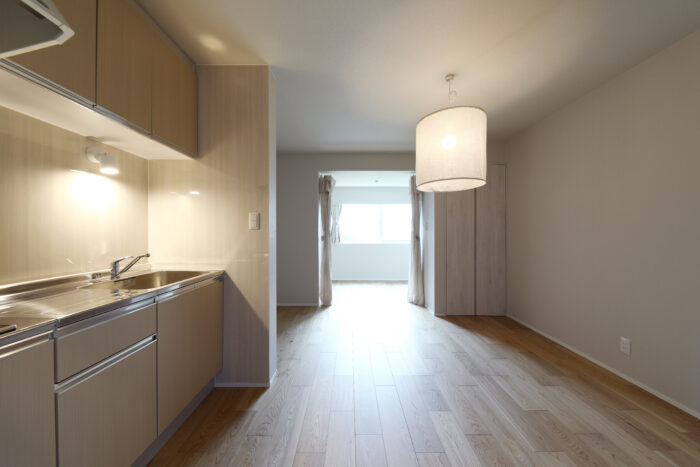 リフォーム施工事例:福島県 シンプルで住人思いの二世帯リフォーム