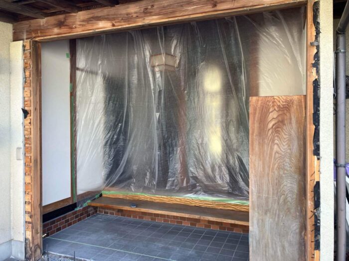 オノヤ 白河リフォームショールーム ブログ「白河市内にてサッシリフォーム工事が着工しました！①」