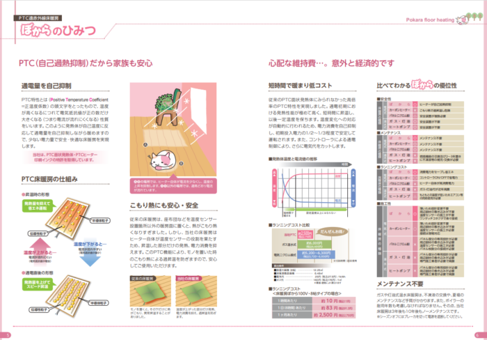オノヤ 郡山リフォームショールーム ブログ「床暖房　ぽからの秘密」