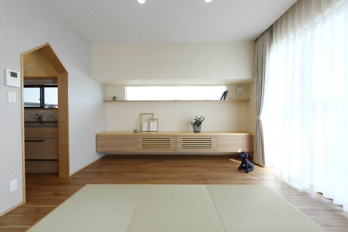 リフォーム施工事例：須賀川市　憧れていた和モダンな落ち着く空間