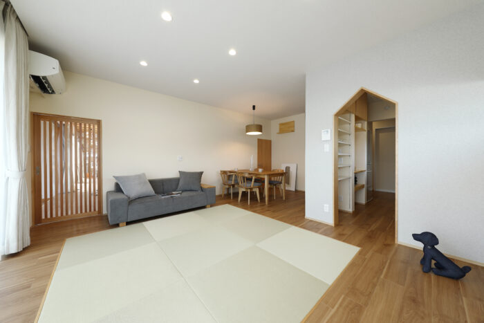 須賀川市　憧れていた和モダンな落ち着く空間