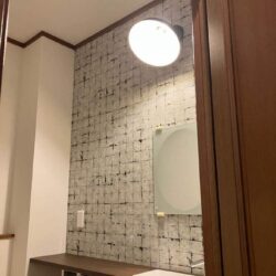 オノヤ 郡山リフォームショールーム ブログ「郡山市　トイレ照明リフォーム工事」