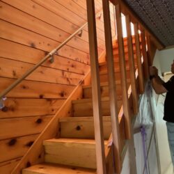 オノヤ 白河リフォームショールーム ブログ「白河・須賀川エリア　リフォーム工事　階段格子作成」
