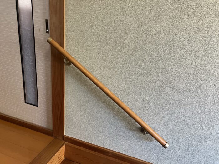 郡山　玄関手摺りリフォーム