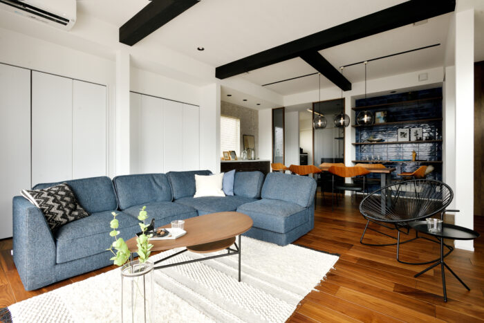 リフォーム施工事例:仙台市 大人のヴィラスタイル空間リフォーム