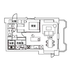 リフォーム施工事例：仙台市　マンションでもゆとりを持って暮らせる住まい 間取り After