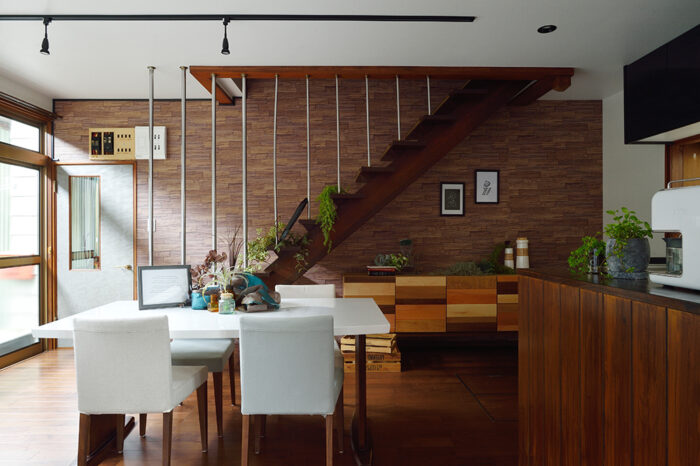 リフォーム施工事例：亘理郡　人が集う和モダンLDKリフォーム