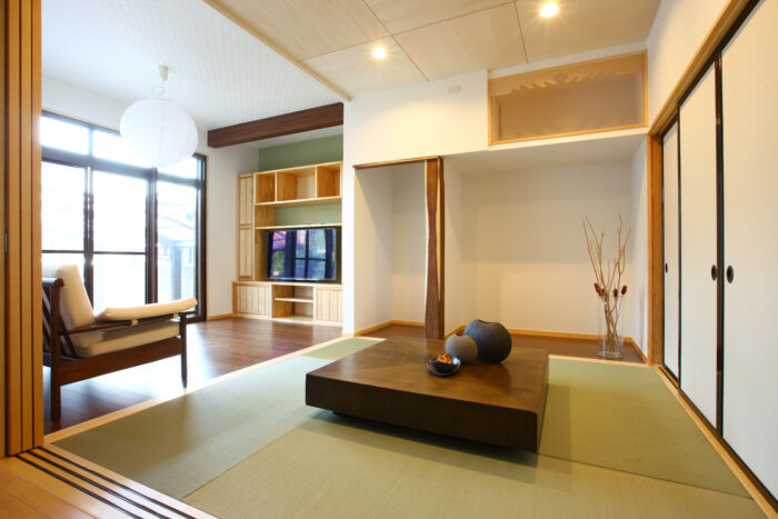 リフォーム施工事例：LDKリフォーム　家族を感じられるLDK