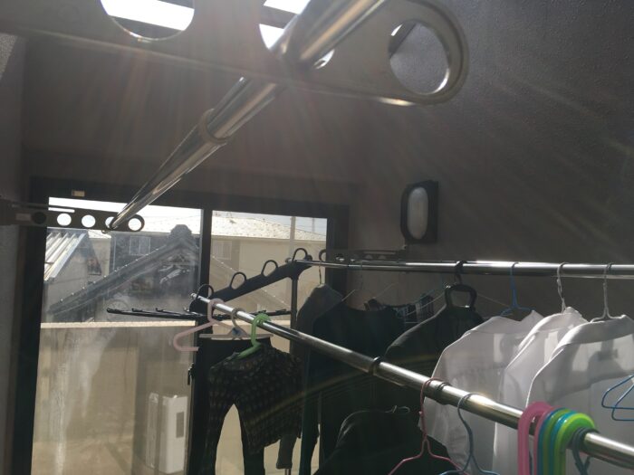 リフォーム施工事例：多賀城市　黒いサンルーム Before