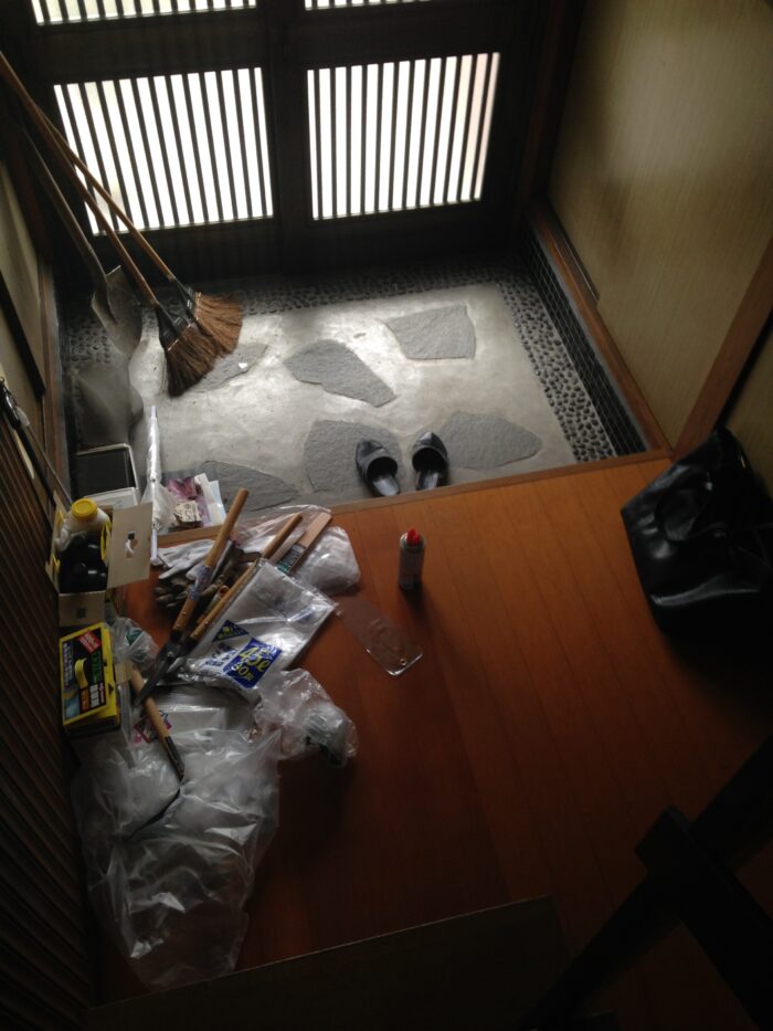 リフォーム施工事例：玄関のナチュラルリノベーション Before